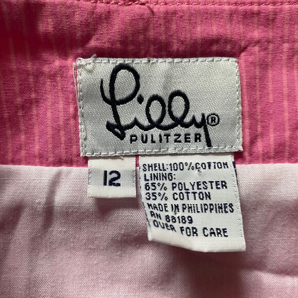 Lilly Pulitzer Daisy Scalloped-Edged Skirt Kids Sz 12 - Picture 3 of 7